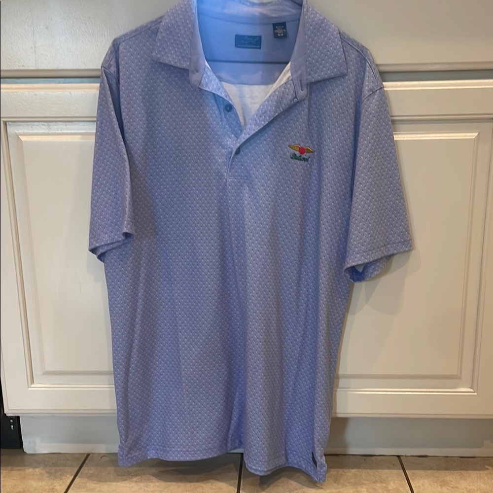Casual Purple Polo Shirt with Collar and Relaxed Fit